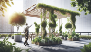 Explora la Jardinera Contemporánea con Celosía para Soporte&hellip;