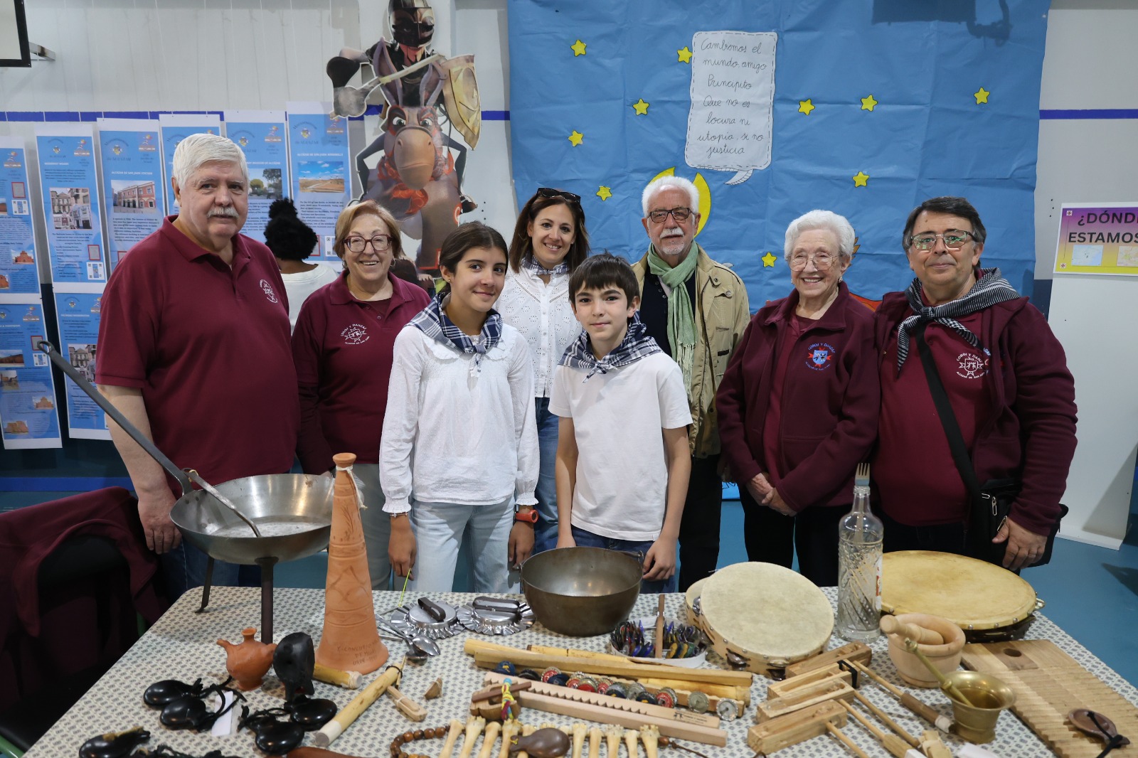 Inauguración de ‘Alcázar: Historia que Enseña, Futuro que Inspira’ en el CEIP Jardín de Arena: Un Viaje Único por la Identidad Local